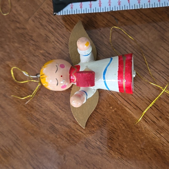 Vintage Wooden Christmas Ornaments - Picture 3 of 6